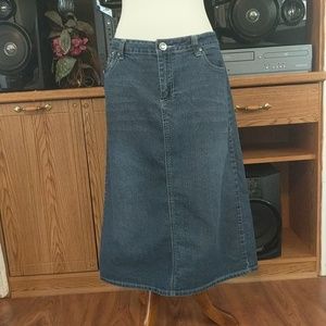 Cato denim skirt